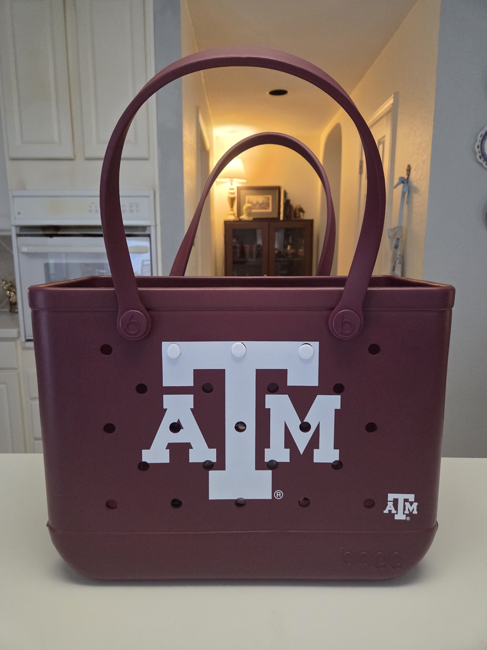 Texas A&M Bogg Bag With 2 Clear Bags Included  NWT